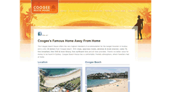 Desktop Screenshot of coogeebeachhouse.com